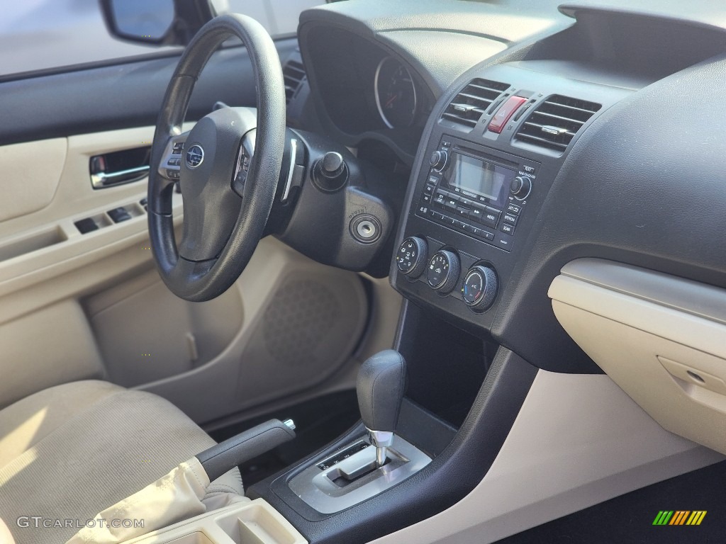 2014 XV Crosstrek 2.0i Premium - Satin White Pearl / Ivory photo #5