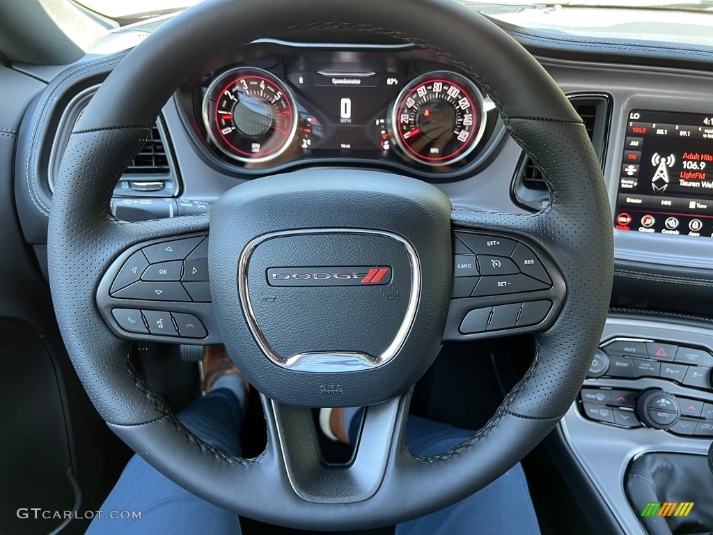 2023 Challenger R/T Plus - Destroyer Grey / Black photo #18