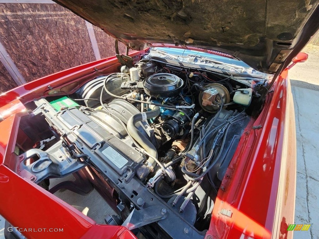 1977 Chevrolet Monte Carlo Coupe Engine Photos
