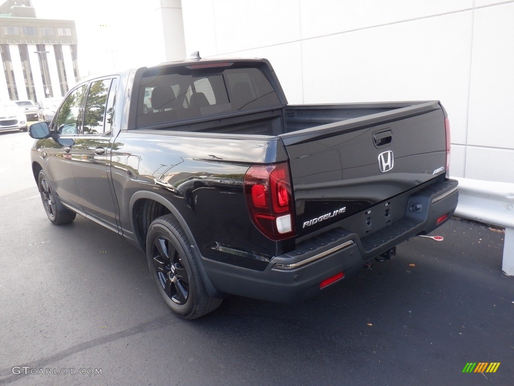 2020 Ridgeline Black Edition AWD - Crystal Black Pearl / Black photo #10