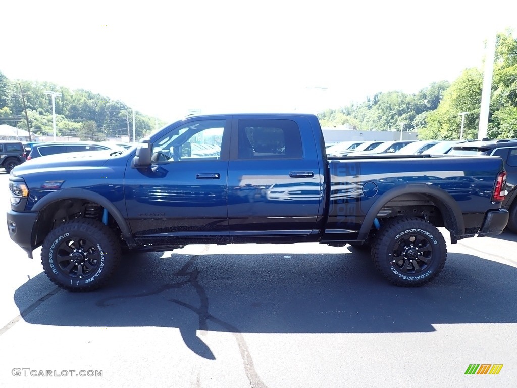 2023 2500 Power Wagon Crew Cab 4x4 - Patriot Blue Pearl / Black photo #2