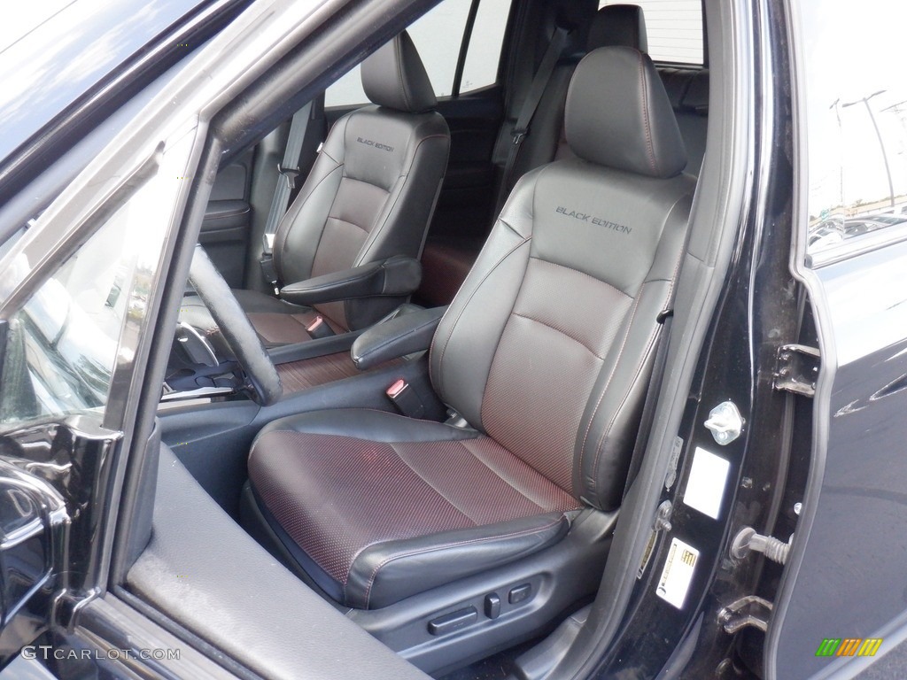2020 Honda Ridgeline Black Edition AWD Front Seat Photo #146523781