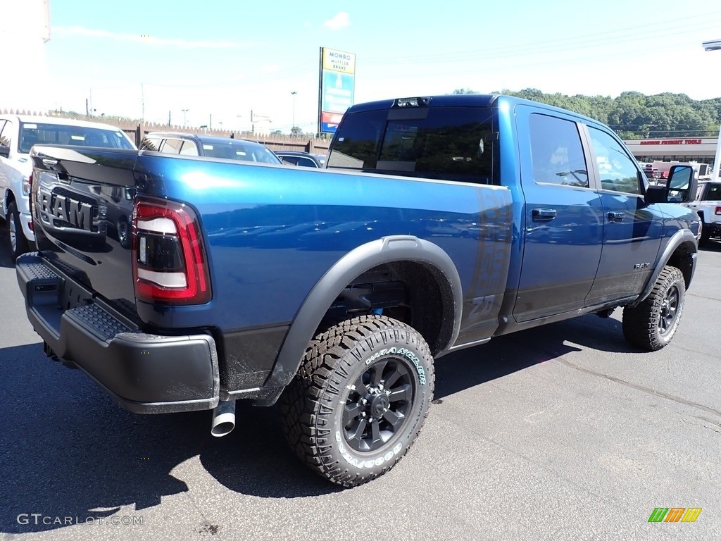 2023 2500 Power Wagon Crew Cab 4x4 - Patriot Blue Pearl / Black photo #7