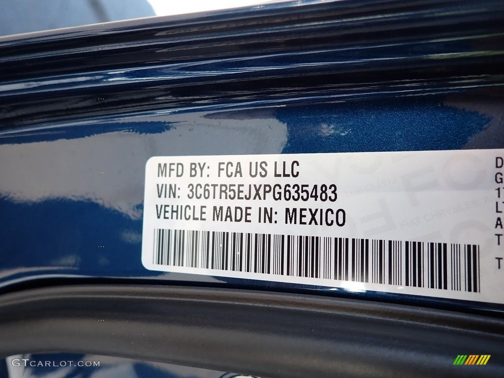 2023 2500 Power Wagon Crew Cab 4x4 - Patriot Blue Pearl / Black photo #15