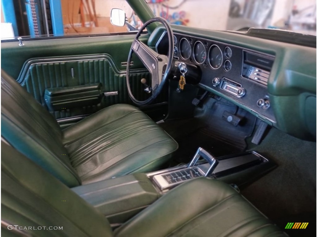 Black Interior 1970 Chevrolet Chevelle SS 454 Coupe Photo #146524099