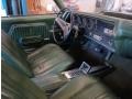 Black 1970 Chevrolet Chevelle SS 454 Coupe Interior Color