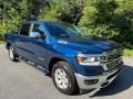 Patriot Blue Pearl 2020 Ram 1500 Laramie Crew Cab 4x4 Exterior