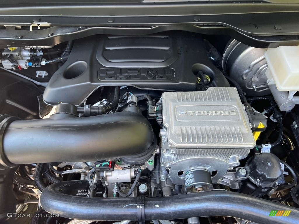 2024 Ram 1500 Tradesman Quad Cab 5.7 Liter HEMI OHV 16-Valve VVT MDS V8 Engine Photo #146524375