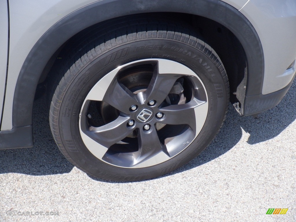 2018 HR-V EX AWD - Lunar Silver Metallic / Gray photo #4