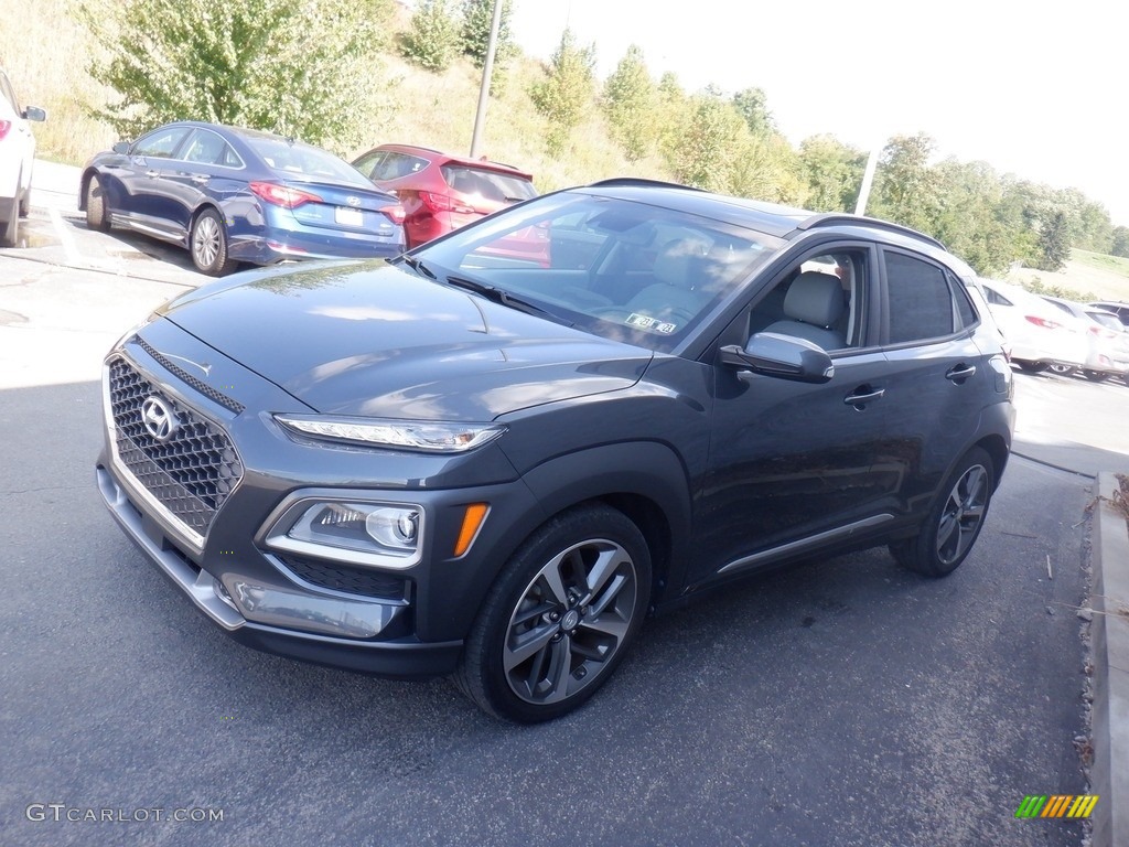 2020 Kona Ultimate AWD - Thunder Gray / Gray/Black photo #3