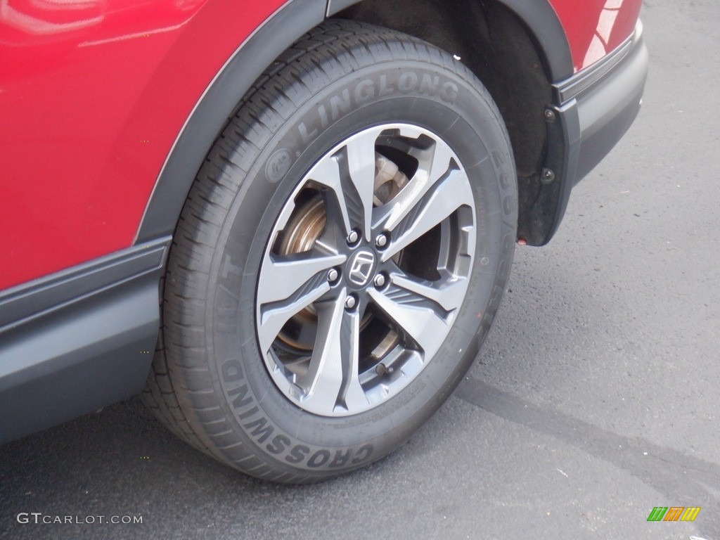 2020 CR-V LX AWD - Radiant Red Metallic / Gray photo #2