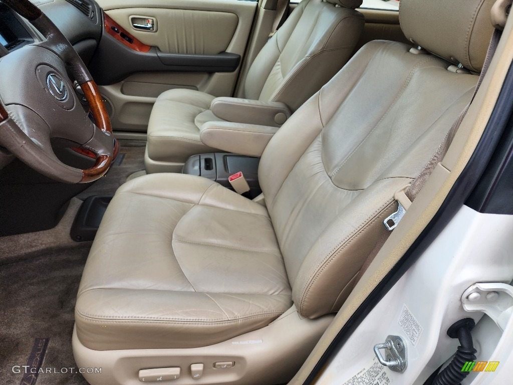 2002 RX 300 AWD - White Gold Crystal / Ivory photo #10