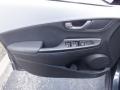 Gray/Black 2020 Hyundai Kona Ultimate AWD Door Panel