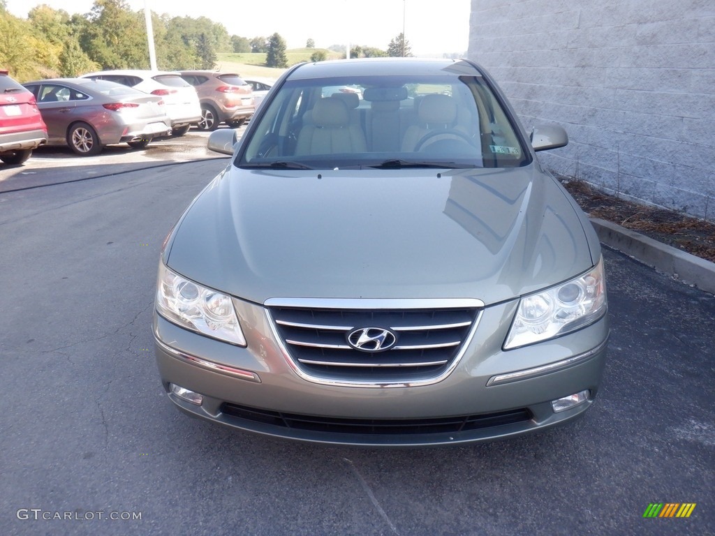 2009 Sonata Limited - Natural Khaki Green / Camel photo #5