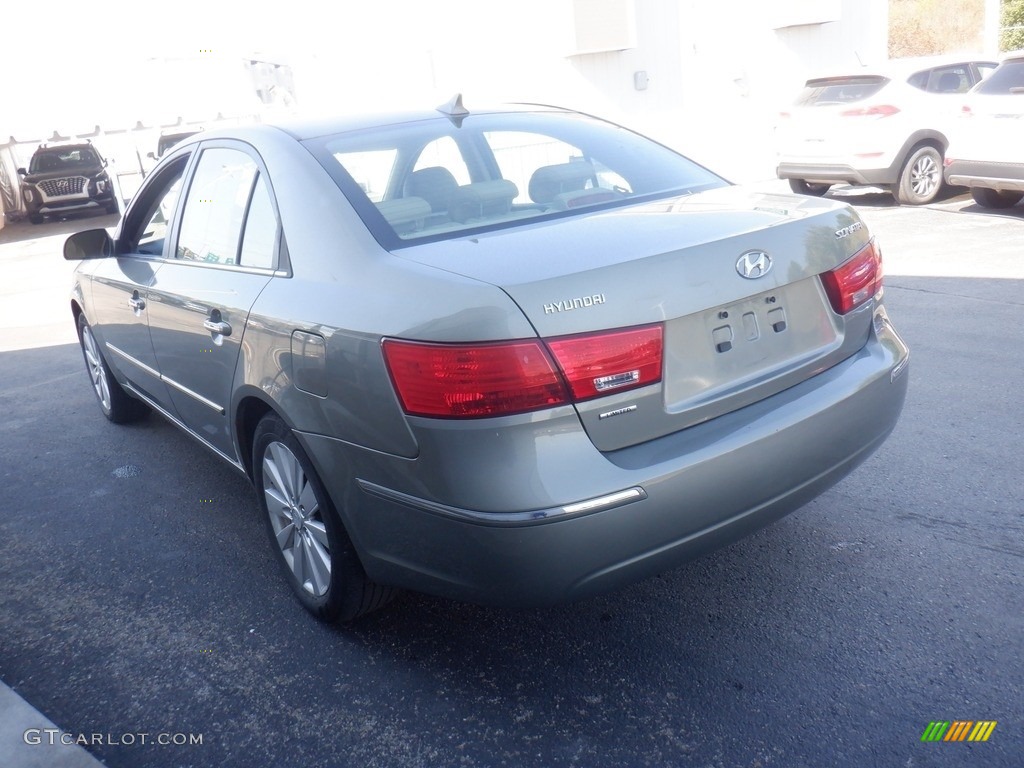 2009 Sonata Limited - Natural Khaki Green / Camel photo #8