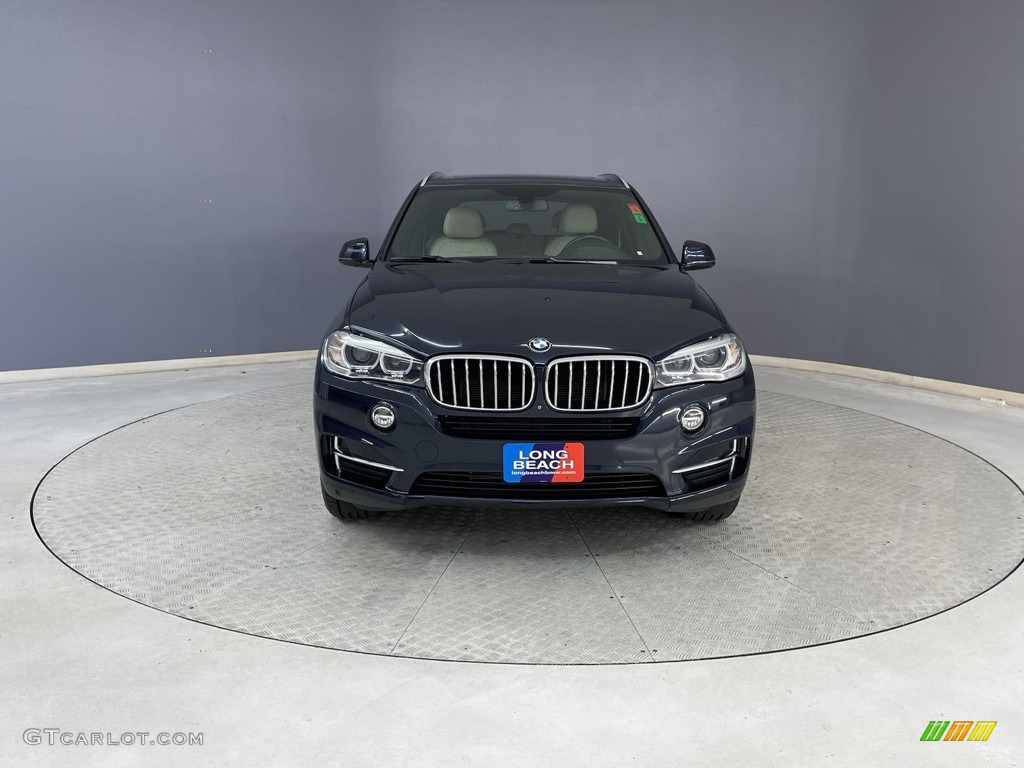 2017 X5 sDrive35i - Imperial Blue Metallic / Canberra Beige/Black photo #2