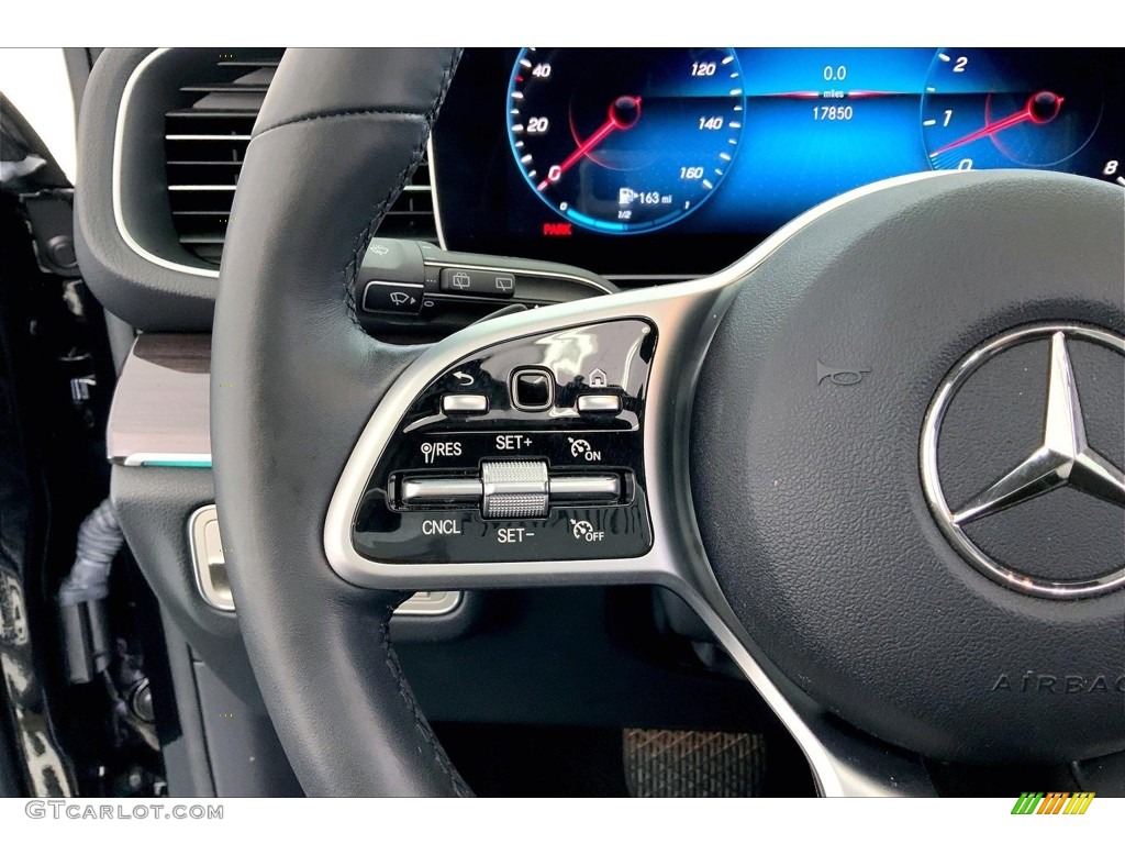 2020 Mercedes-Benz GLE 450 4Matic Black Steering Wheel Photo #146525079