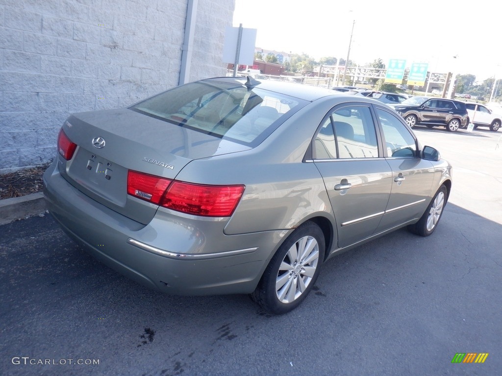 2009 Sonata Limited - Natural Khaki Green / Camel photo #11