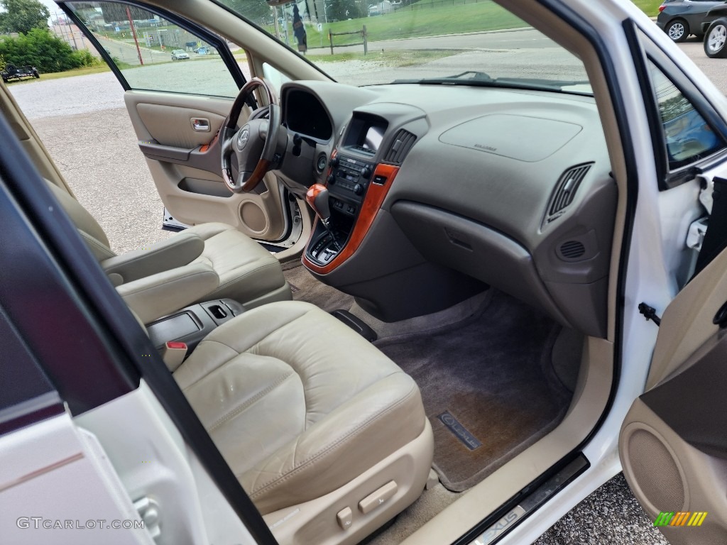 2002 RX 300 AWD - White Gold Crystal / Ivory photo #24