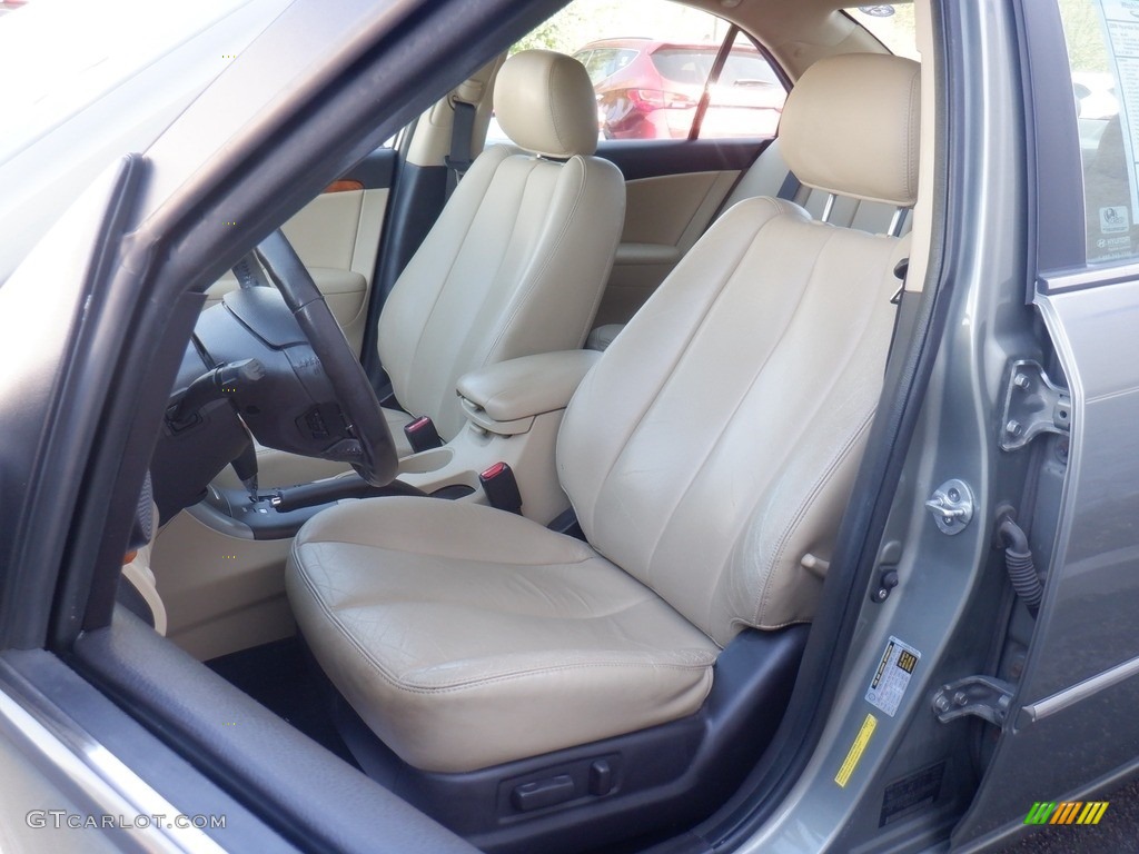 2009 Sonata Limited - Natural Khaki Green / Camel photo #16