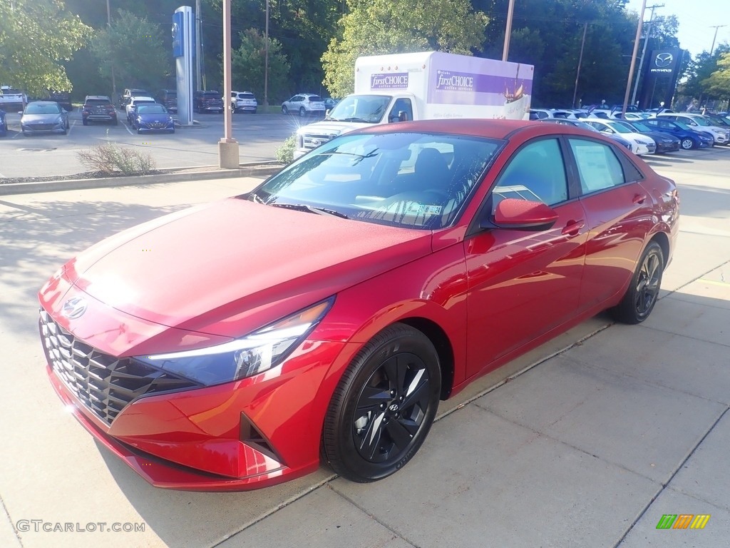 Ultimate Red Metallic 2023 Hyundai Elantra SEL Exterior Photo #146525230