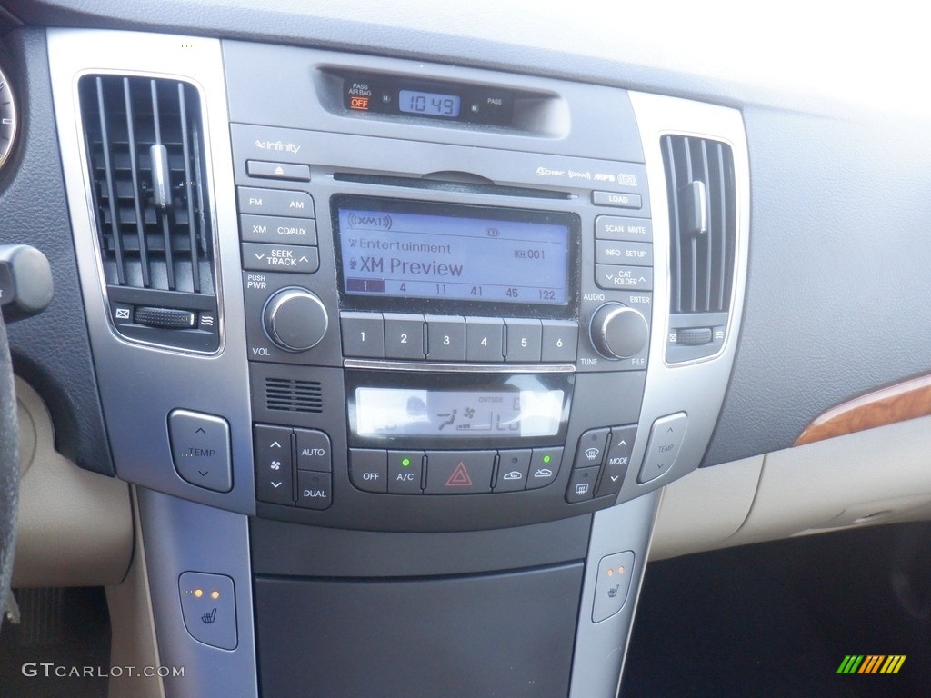2009 Sonata Limited - Natural Khaki Green / Camel photo #19