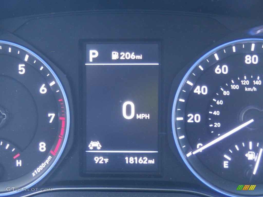 2020 Kona Ultimate AWD - Thunder Gray / Gray/Black photo #31