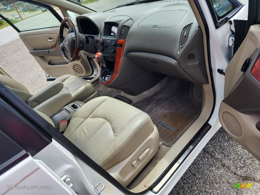 2002 RX 300 AWD - White Gold Crystal / Ivory photo #29