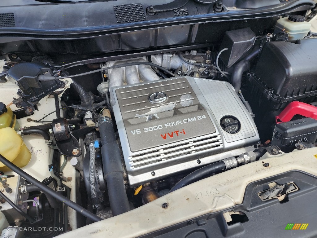 2002 RX 300 AWD - White Gold Crystal / Ivory photo #33