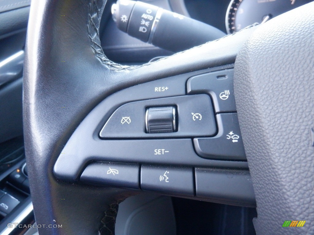 2019 Cadillac XT4 Premium Luxury AWD Light Platinum/Jet Black Steering Wheel Photo #146525891