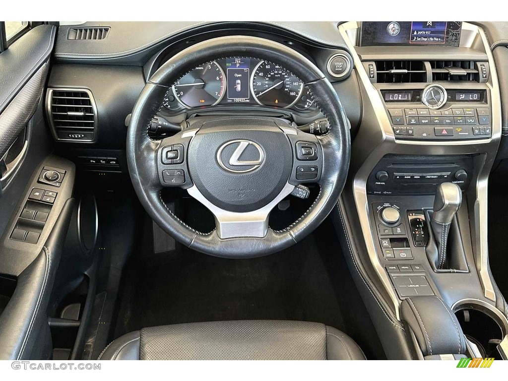 2015 Lexus NX 200t Black Dashboard Photo #146525907