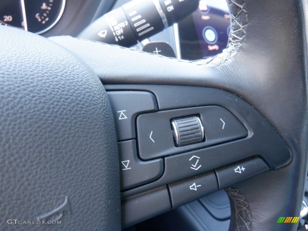 2019 Cadillac XT4 Premium Luxury AWD Light Platinum/Jet Black Steering Wheel Photo #146525911
