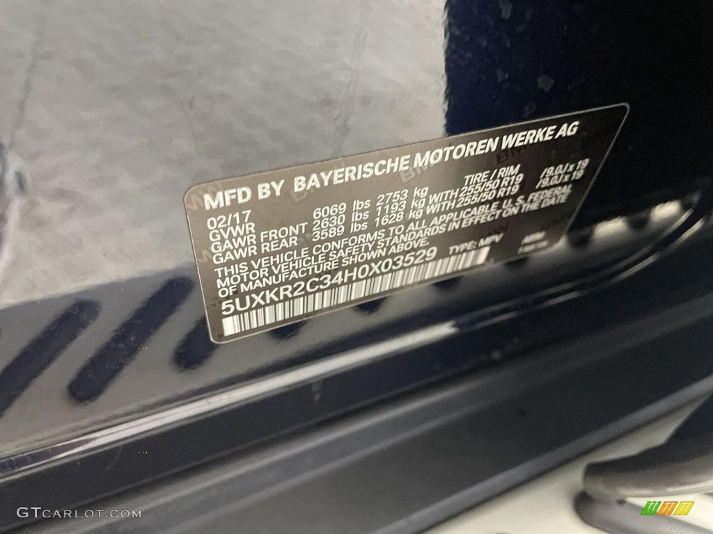 2017 X5 sDrive35i - Imperial Blue Metallic / Canberra Beige/Black photo #37