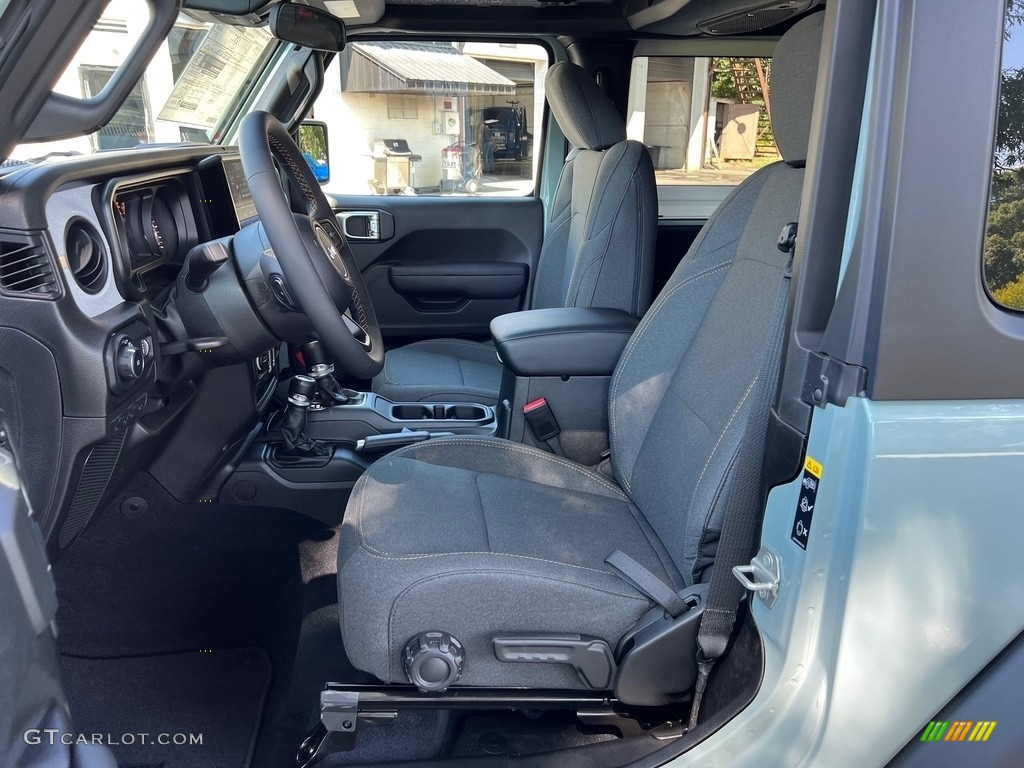 Black Interior 2024 Jeep Wrangler Sport S 4x4 Photo #146526848