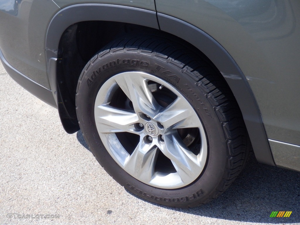 2015 Highlander Limited AWD - Alumina Jade Metallic / Ash photo #4