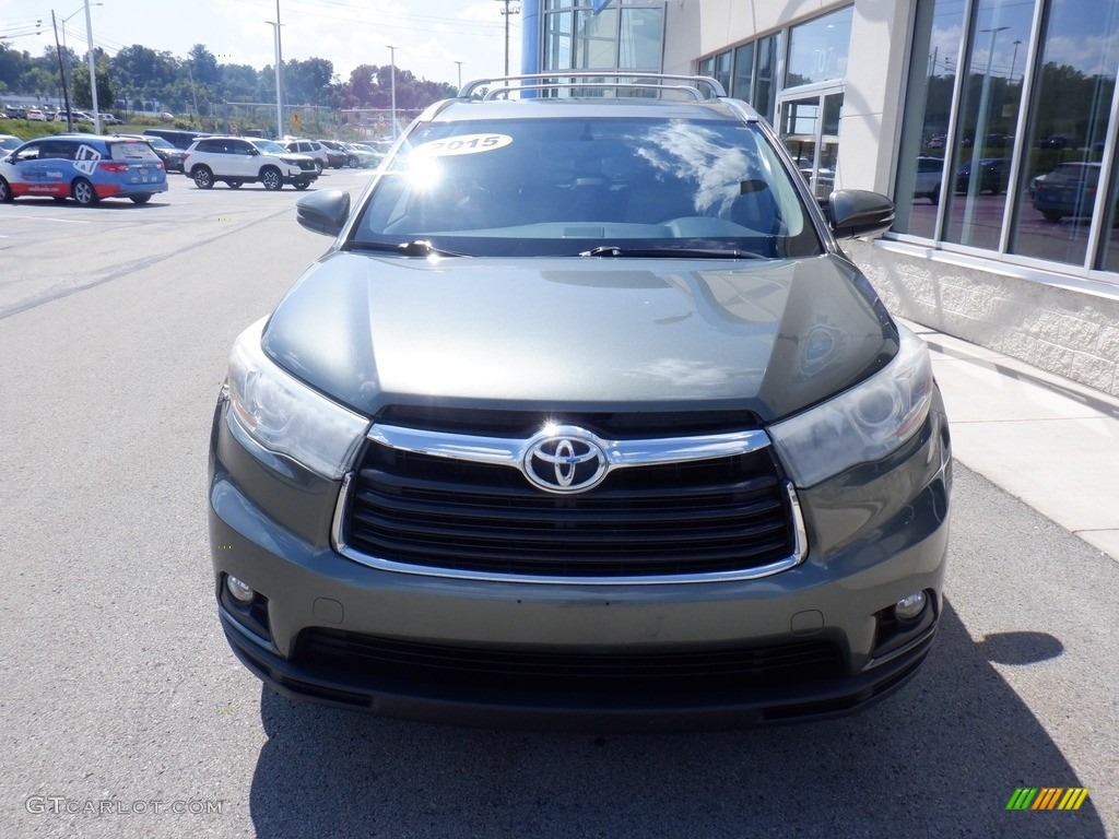 2015 Highlander Limited AWD - Alumina Jade Metallic / Ash photo #5