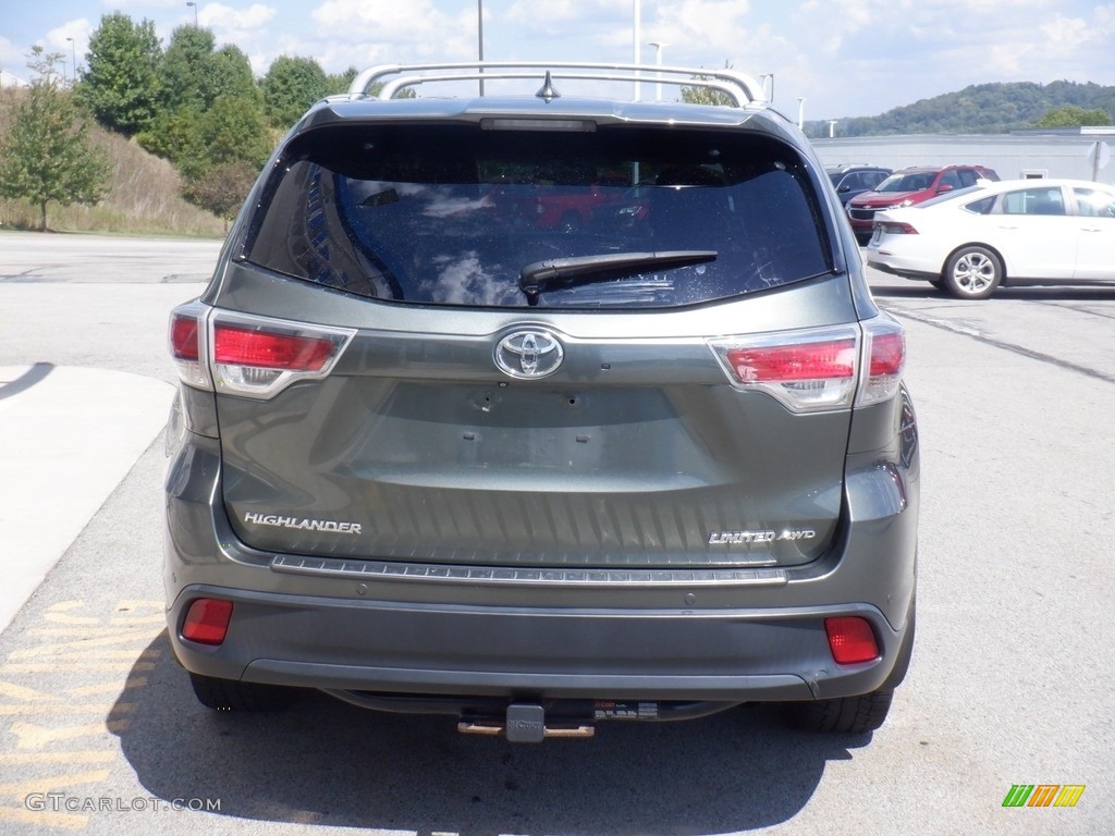 2015 Highlander Limited AWD - Alumina Jade Metallic / Ash photo #9