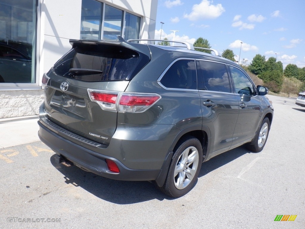 Alumina Jade Metallic 2015 Toyota Highlander Limited AWD Exterior Photo #146527109