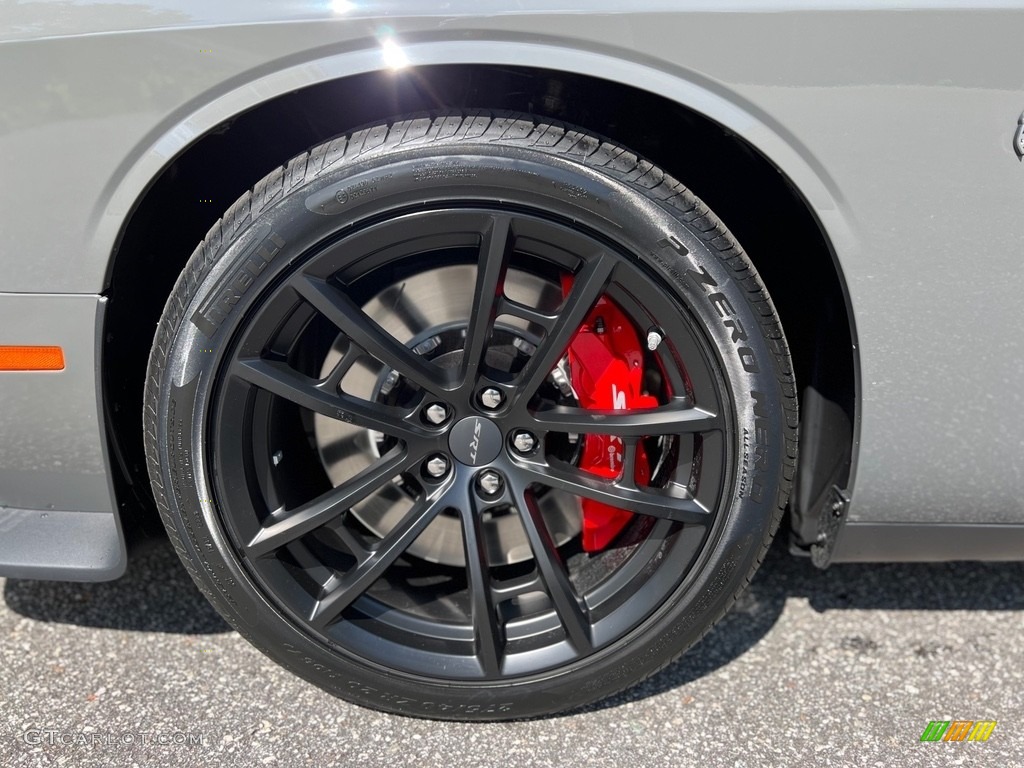 2023 Challenger SRT Hellcat JailBreak - Destroyer Grey / Demonic Red/Black photo #9