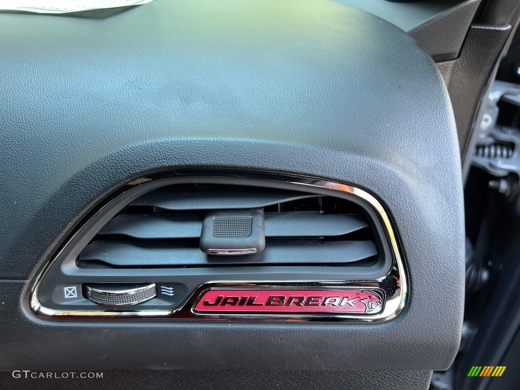 2023 Challenger SRT Hellcat JailBreak - Destroyer Grey / Demonic Red/Black photo #21