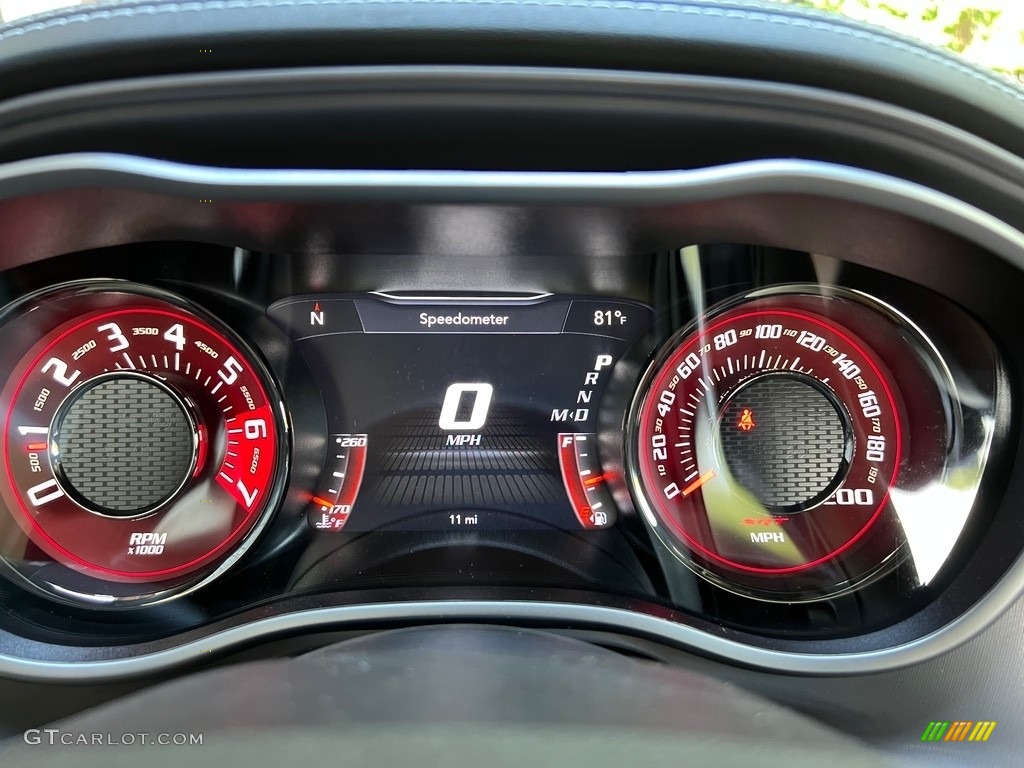 2023 Challenger SRT Hellcat JailBreak - Destroyer Grey / Demonic Red/Black photo #23