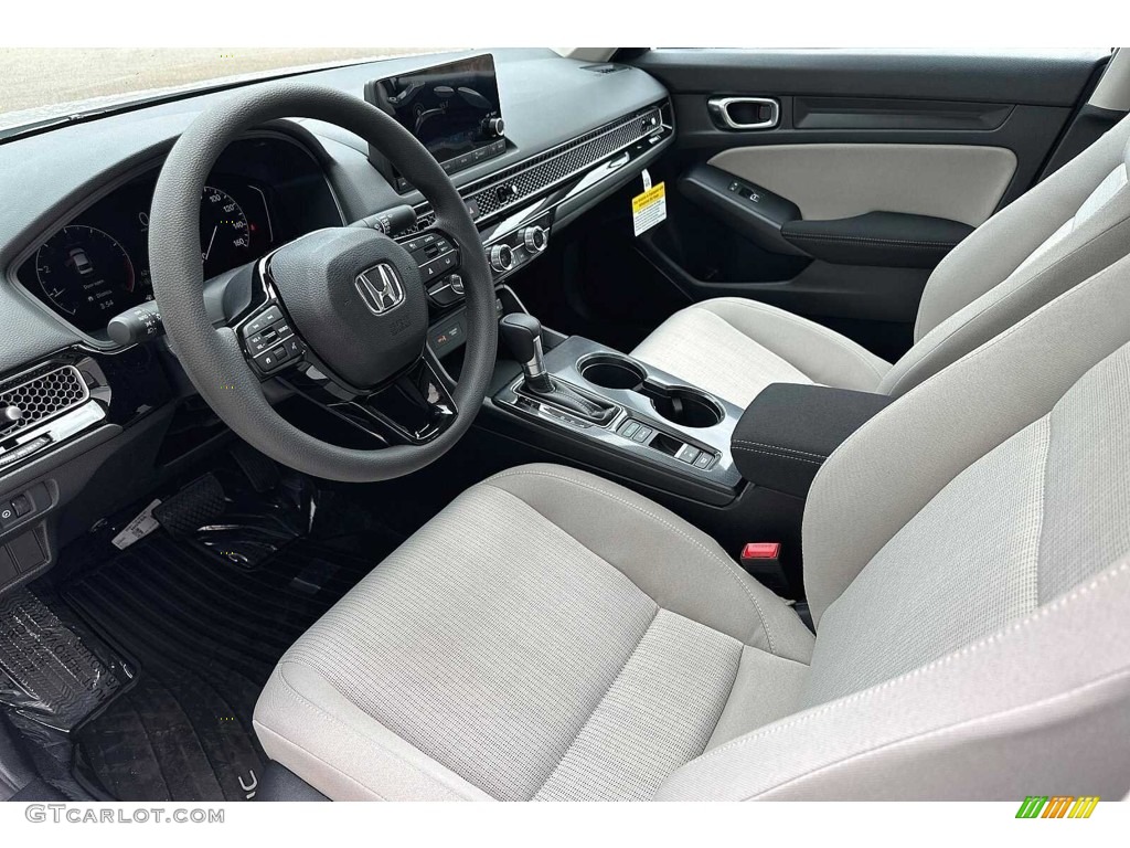 Gray Interior 2023 Honda Civic LX Photo #146528082