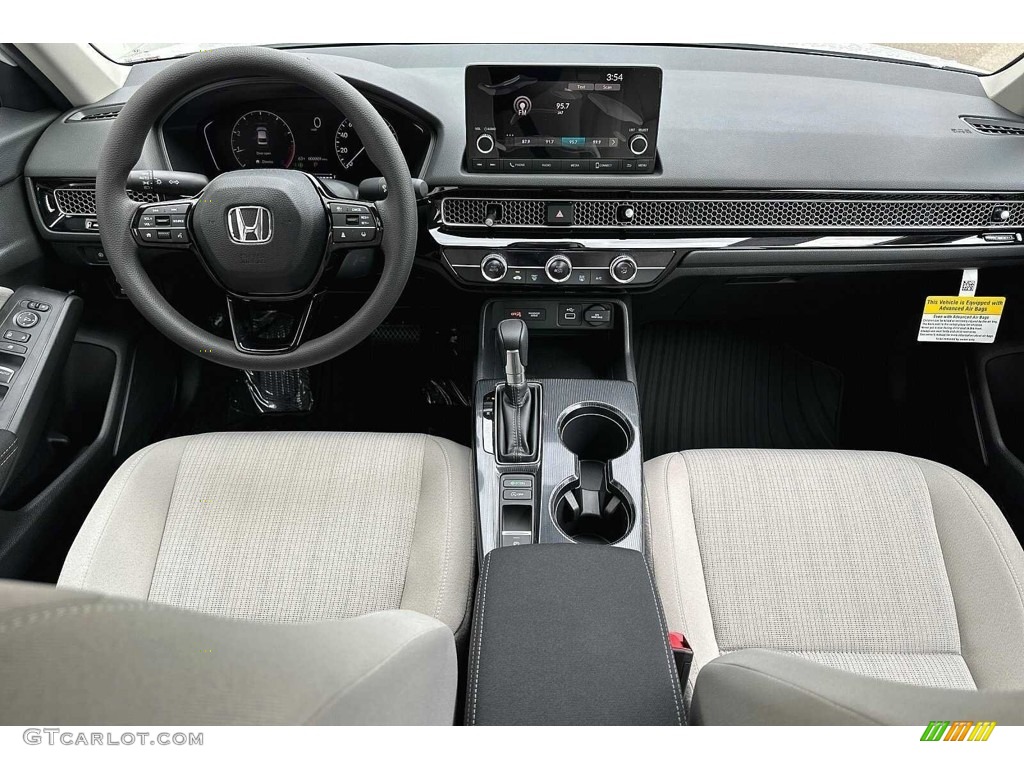 2023 Honda Civic LX Gray Dashboard Photo #146528135