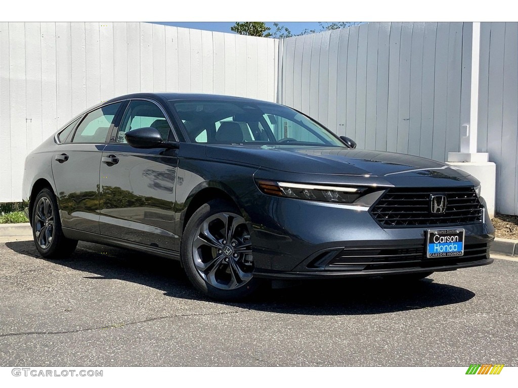 2023 Accord EX - Meteorite Gray Metallic / Gray photo #11