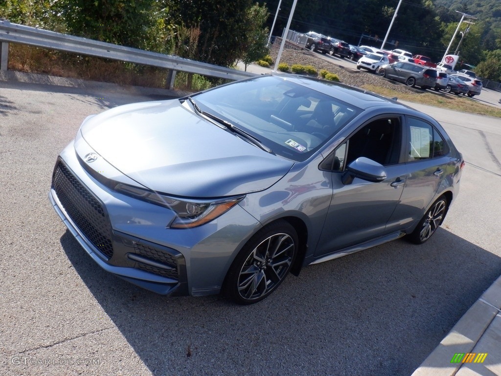 2021 Corolla SE - Celestite Gray Metallic / Black photo #13
