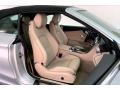 Silk Beige/Black 2020 Mercedes-Benz C 300 Cabriolet Interior Color