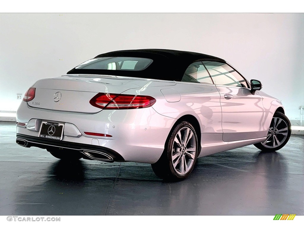 2020 C 300 Cabriolet - Iridium Silver Metallic / Silk Beige/Black photo #13