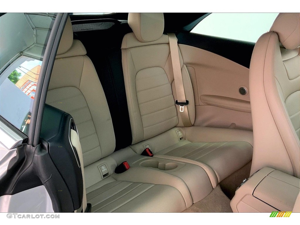 Silk Beige/Black Interior 2020 Mercedes-Benz C 300 Cabriolet Photo #146529402
