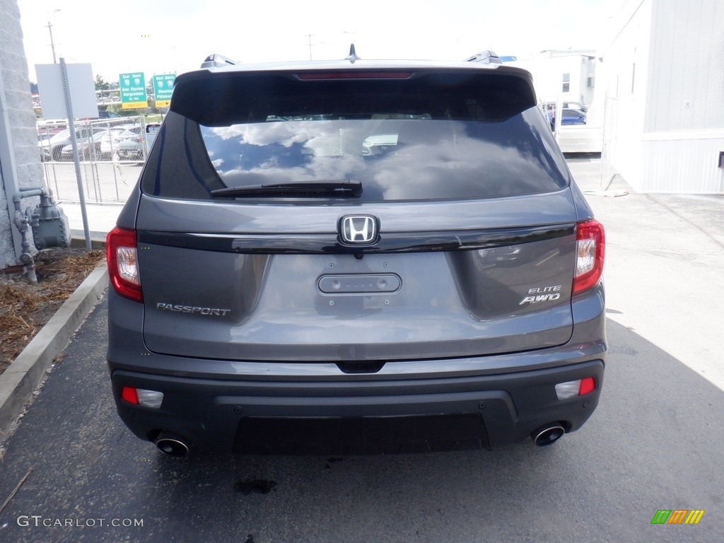 2021 Passport Elite AWD - Modern Steel Metallic / Black photo #6