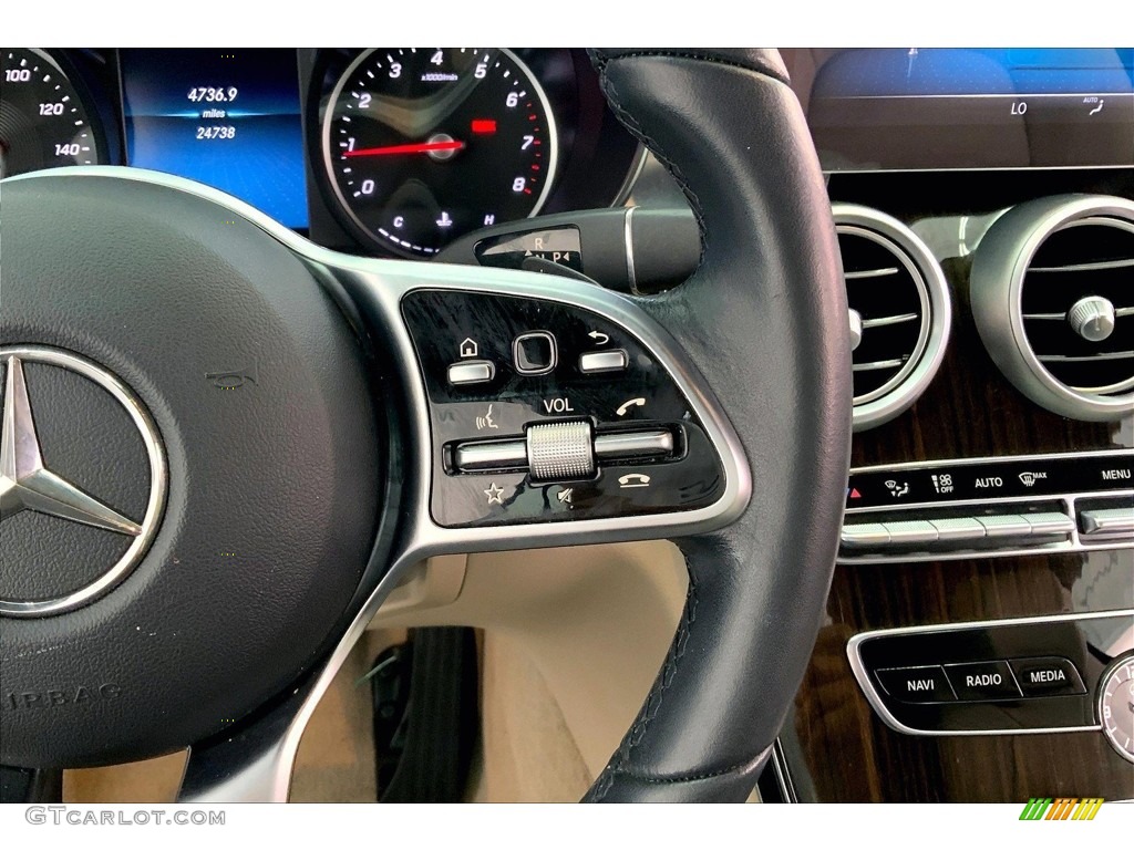 2020 Mercedes-Benz C 300 Cabriolet Steering Wheel Photos